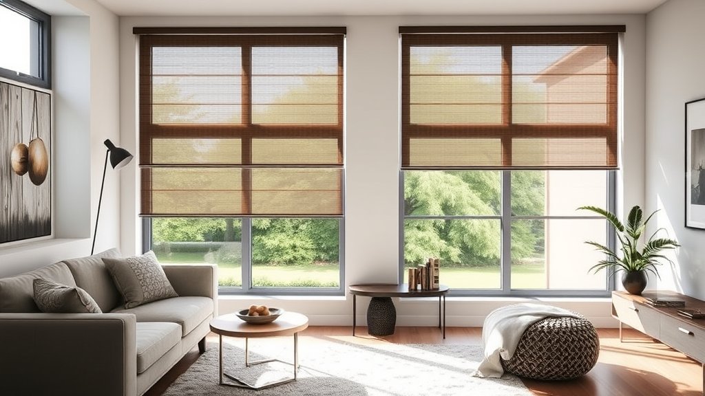 Duo rolgordijnen: stijlvolle lichtregeling en privacy in huis